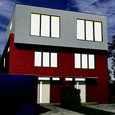 roik_architekt_hamburg_doppelhaus_wohnhaus_energiesparhaus_nachtansicht