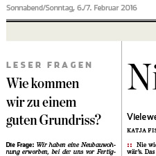 Leserfrage als Überschrift zu einer Expertise im Hamburger Abendblatt.